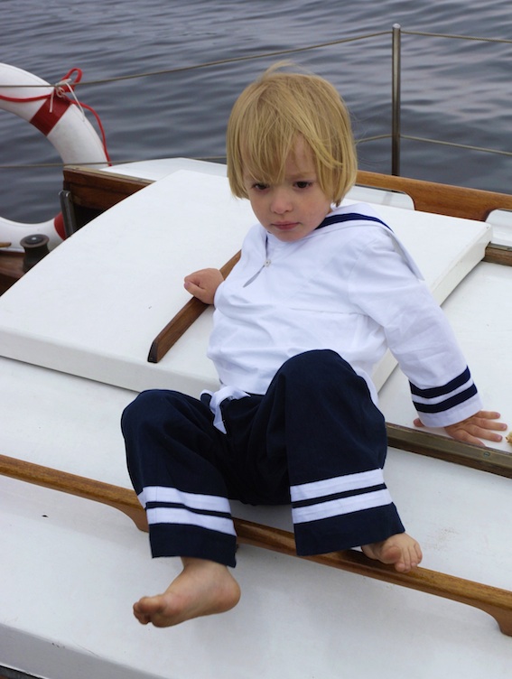 HOSE DAYLIE, marineblau