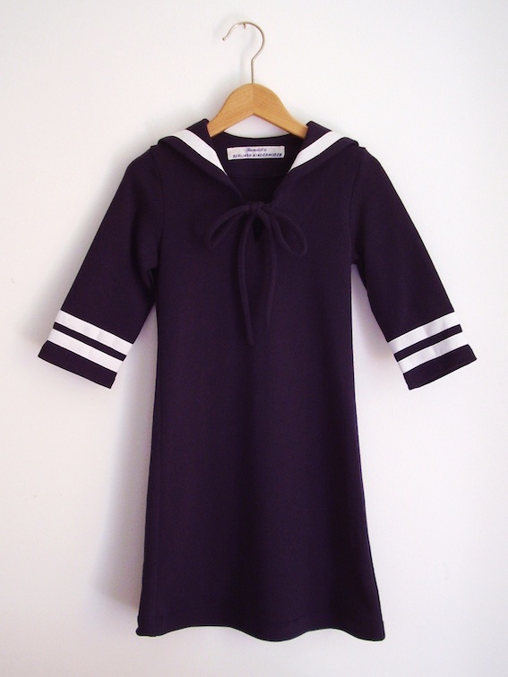 KLEID DAYLIE JERSEY, marineblau