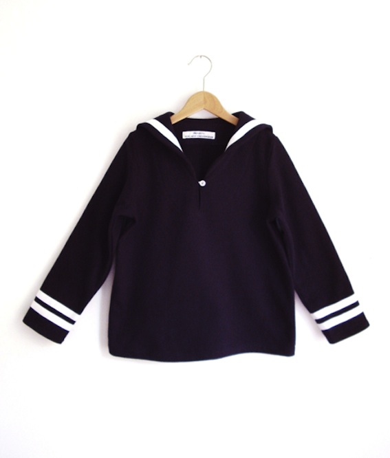 SWEATER AHOI, dunkelblau